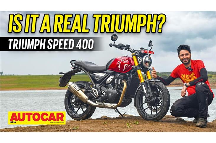 Triumph Speed 400 video review